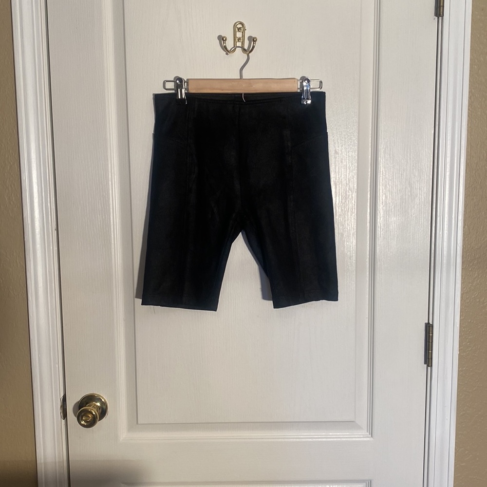 Free People Coated Bike Shorts - Picture 4 of 9